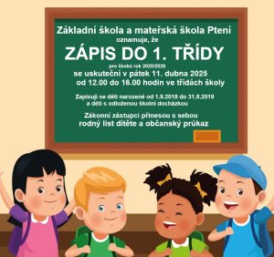 Zápis do 1. třídy
