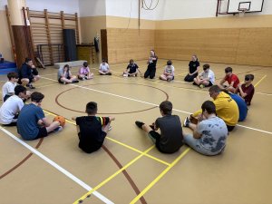 26.2.2025 Goalball 8. třída - kluci