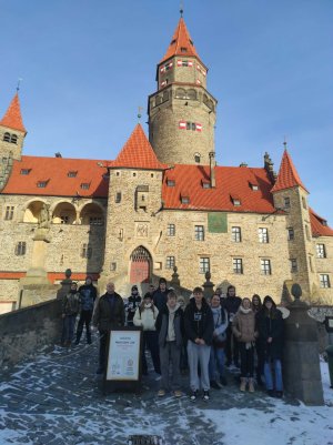 6.1.2026 Exkurze 8. třídy Bouzov,Loštice