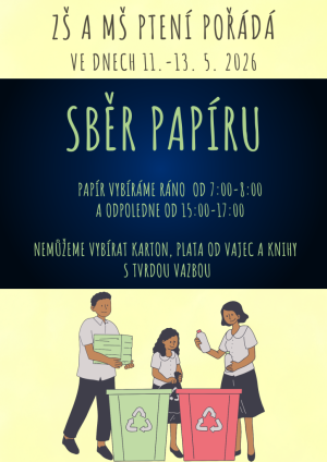  Sběr starého papíru