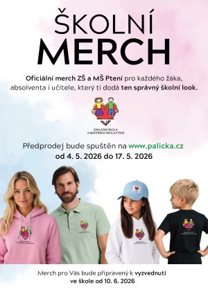 Školní merch – spuštění e-shopu